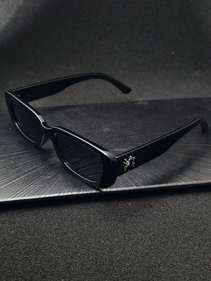 Spider Gemstone Y2K Rimless Small Square Sunglasses