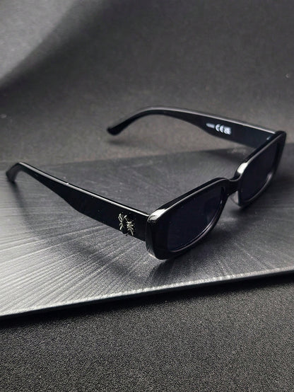 Spider Gemstone Y2K Rimless Small Square Sunglasses