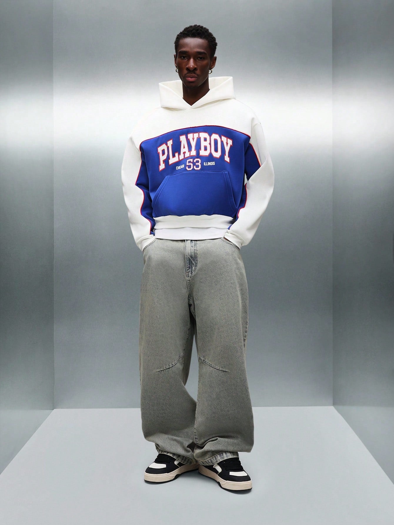 Men's Chicago Crop Hoodie