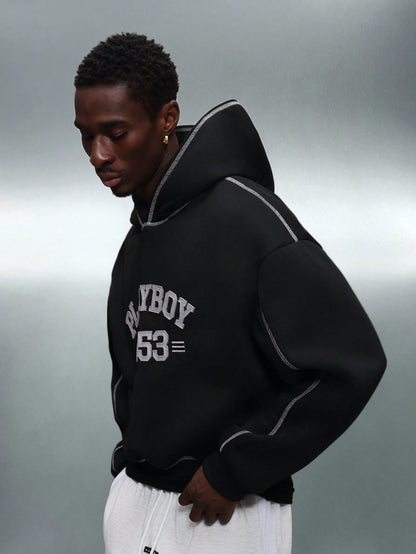 Playboy X Sumwon Crop Fit Heritage Bunny Logo Hoodie