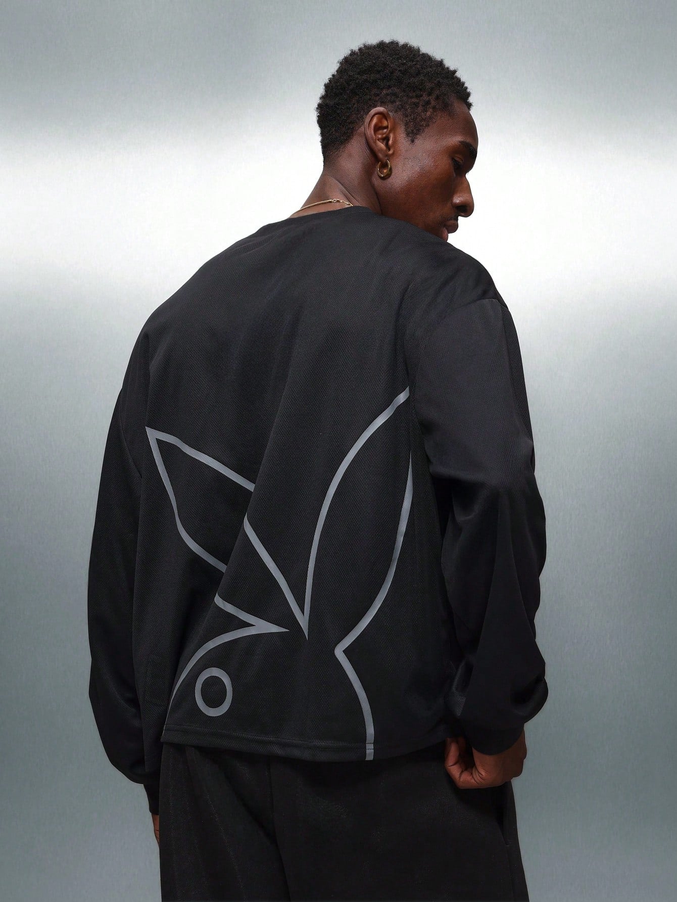 Playboy x Sumwon Crop Long Sleeve Graphic Tee