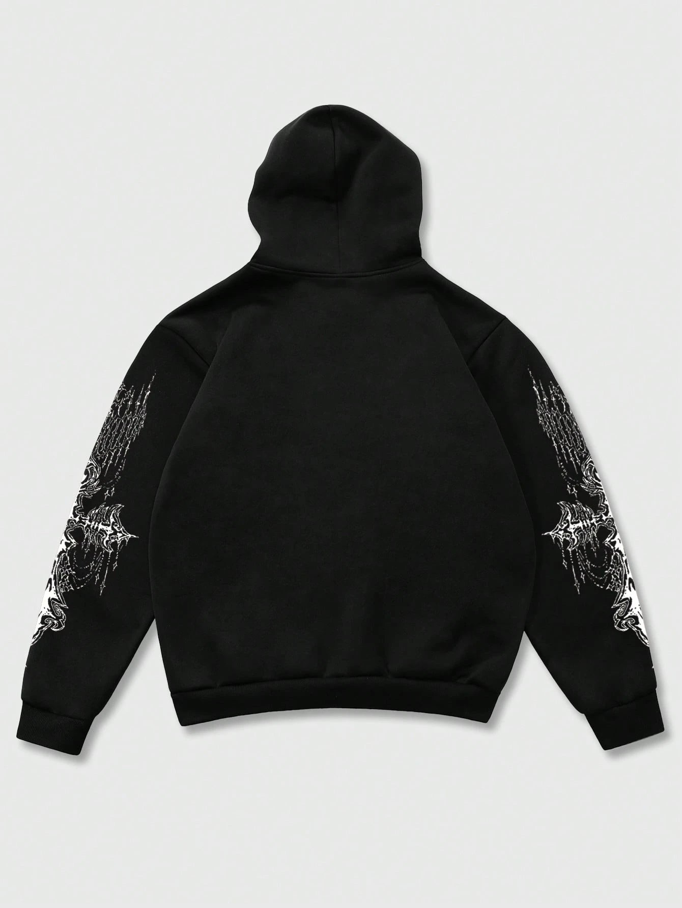 Men's Eye Graphic Print Short Hoodie