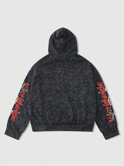 Men Casual Street Life Hoodie