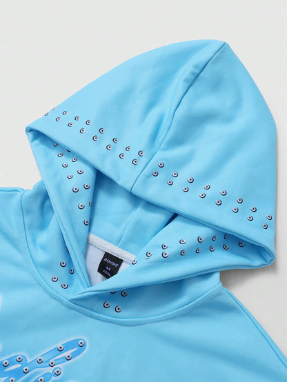 Men Graphic Streetwear Hoodie