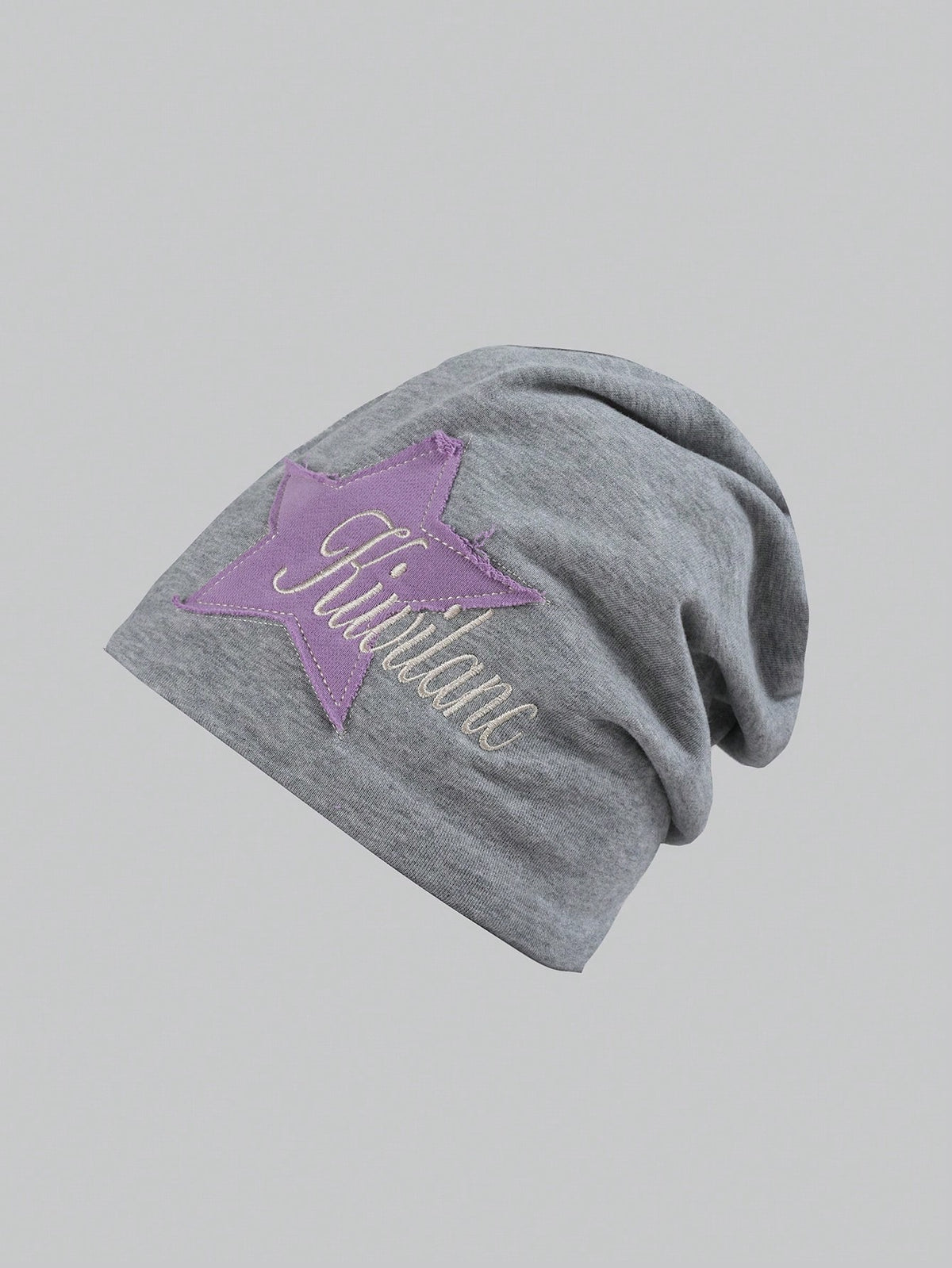 Vintage Starry Embroidery Fringe Beanie Streetwear