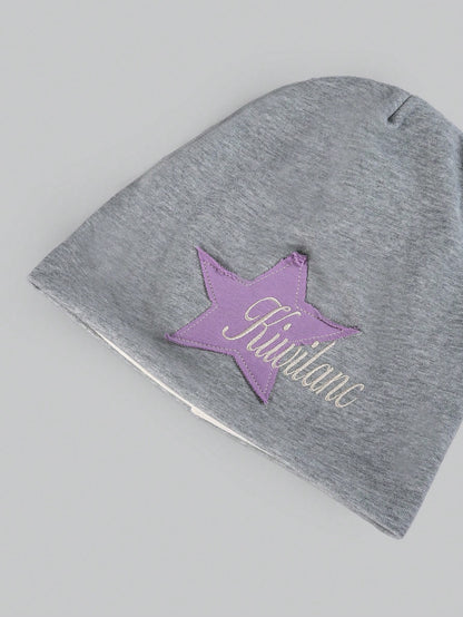 Vintage Starry Embroidery Fringe Beanie Streetwear