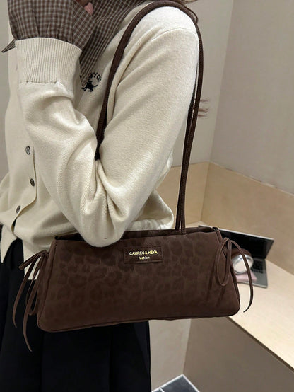 Fashionable Leopard Print Handbag for Office & Travel