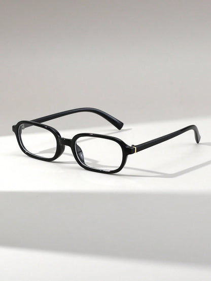 Women's Rectangular Floral Retro Small Frame Glasses