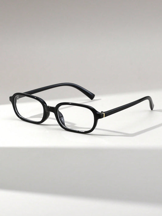 Women's Rectangular Floral Retro Small Frame Glasses