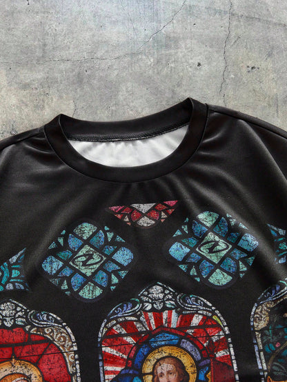 Men  Casual Streetwear Long Sleeve T-Shirt