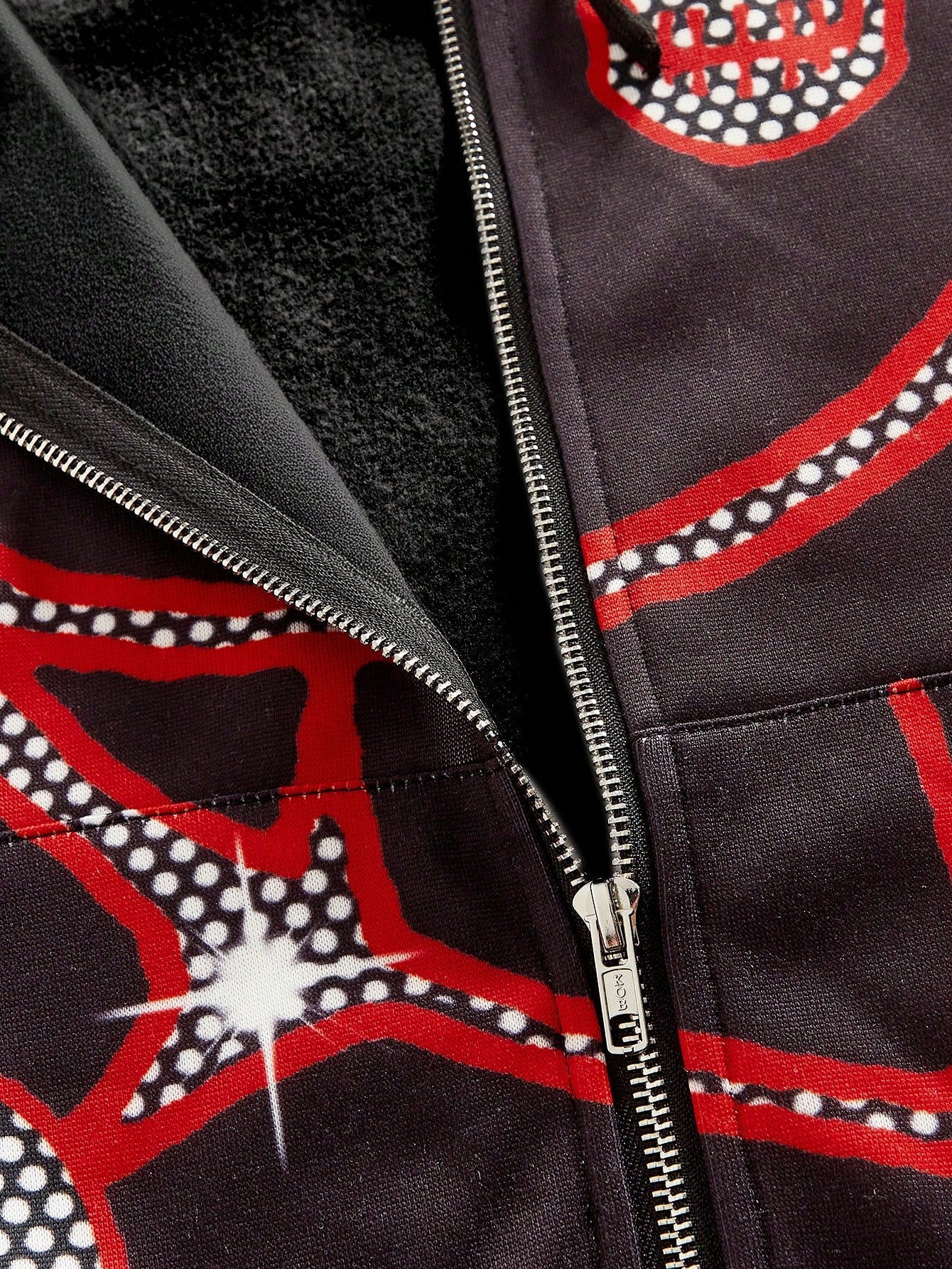 Men's Skull Print Anime Hoodie Sweatshirt