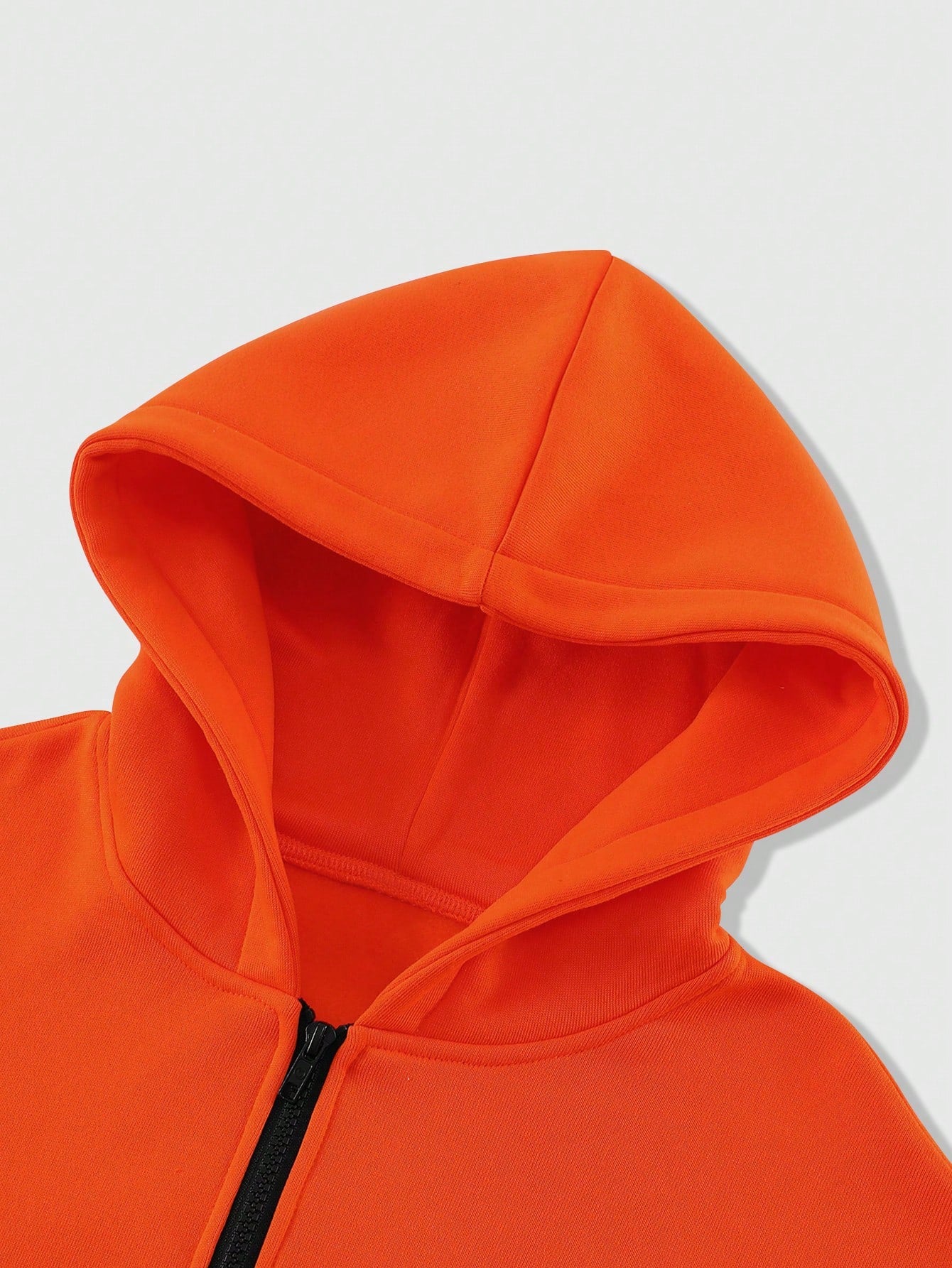 Men's Letter Print Y2K Zip-Up Streetwear Hoodie