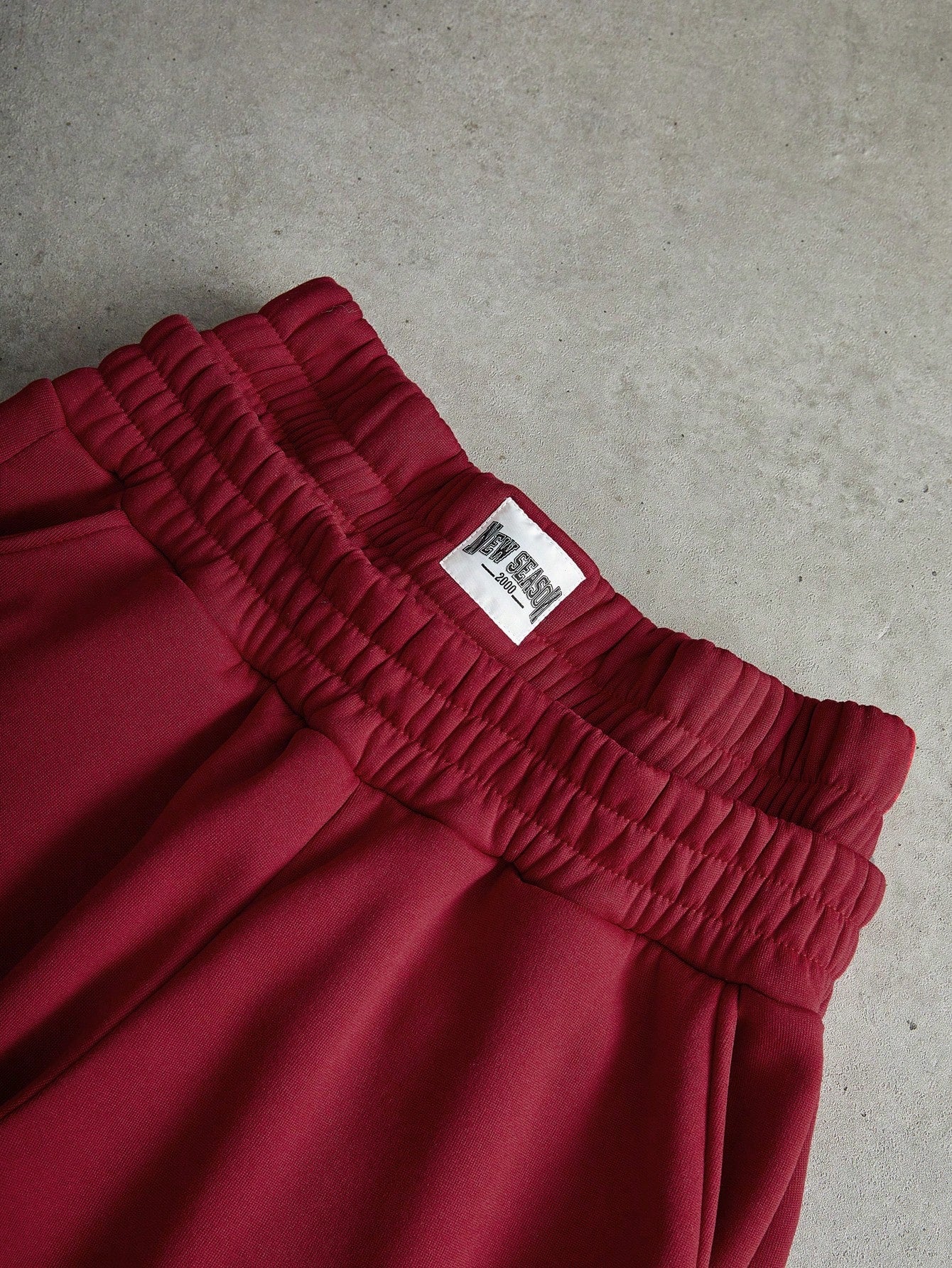 Men's Maroon Thermal Hoodie & Lightning Cargo Pants Set