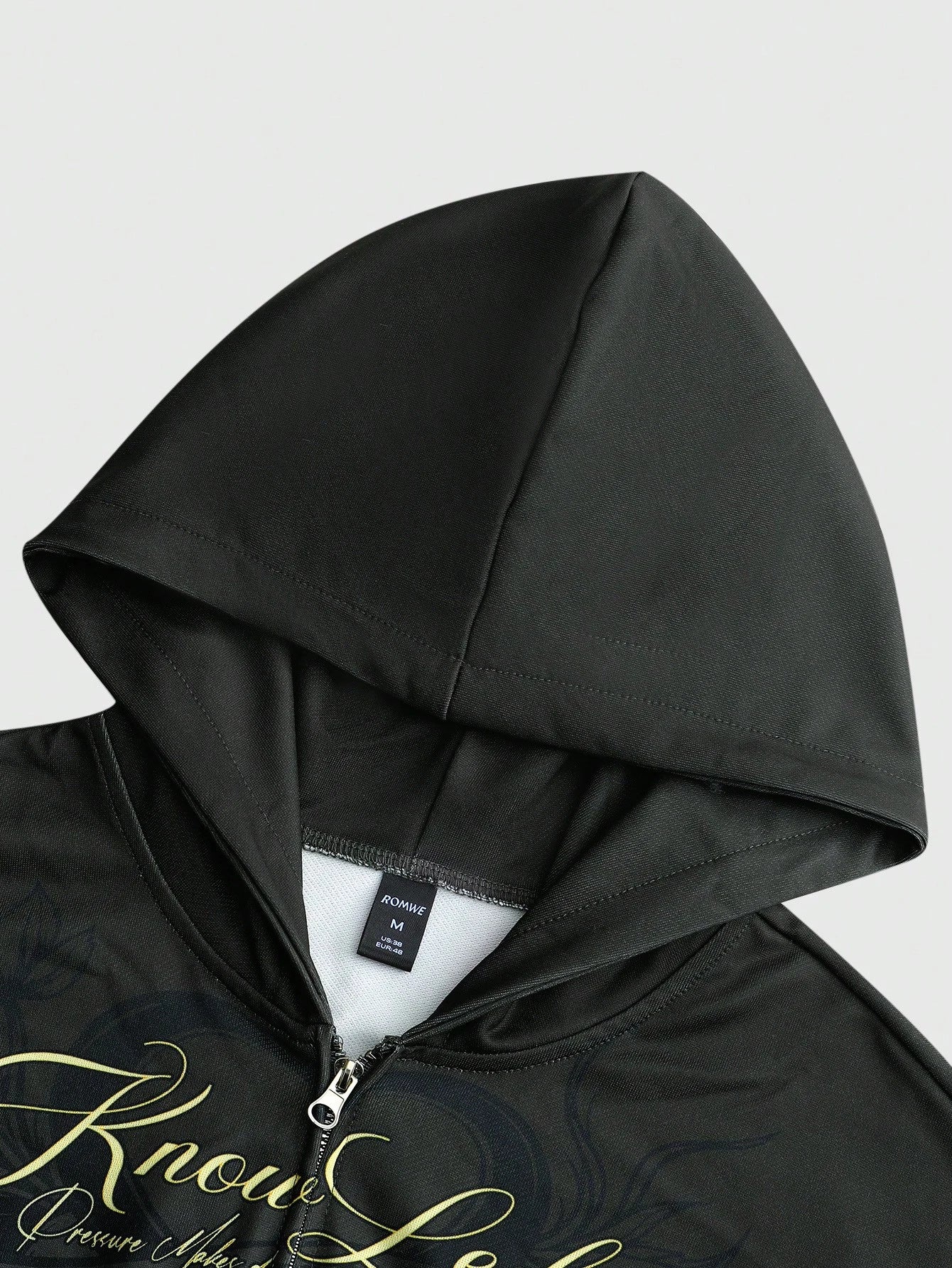 Men's Ombre Skull Graphic Hoodie