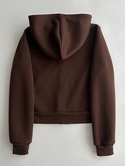 Letter Embroidery Casual College Style Jacket