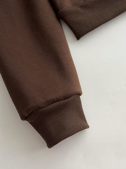 Letter Embroidery Casual College Style Jacket