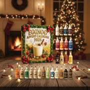 Eggnog Advent Calendar 2025 Christmas Ornament Miniatures