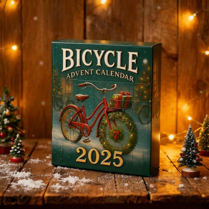 Bicycle Advent Calendar 2025 Acrylic Bike Ornament Set