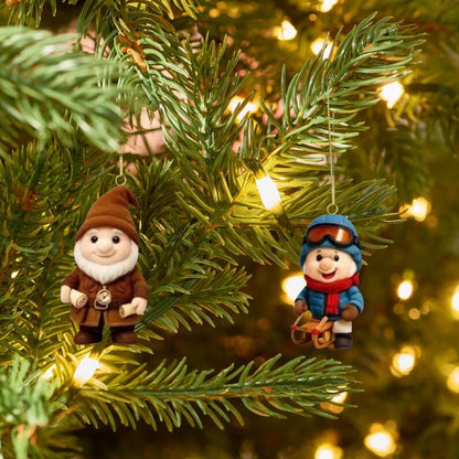 Gnome Christmas Advent Calendar 2025 24 Day Gnome Xmas Figurines  Vintage Christmas Ornament Countdown