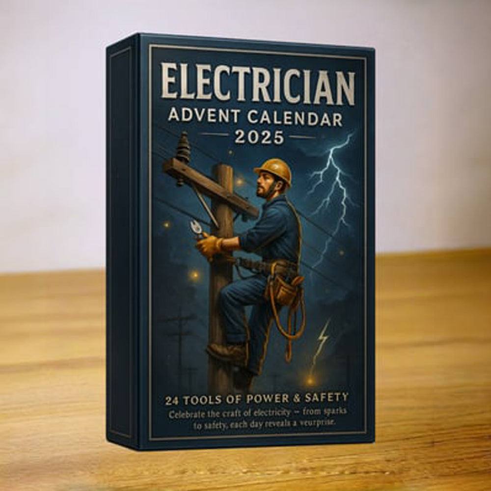 2025 Electrician Advent Calendar Lineman Advent Calendar Christmas Ornament Christmas Tree Hanging Decorations