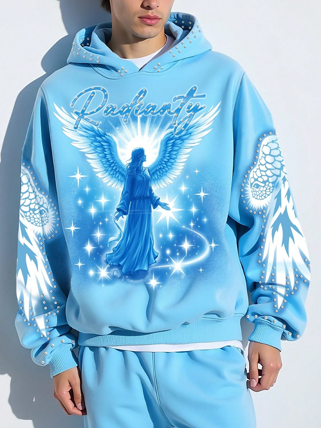 Men Graphic Streetwear Hoodie