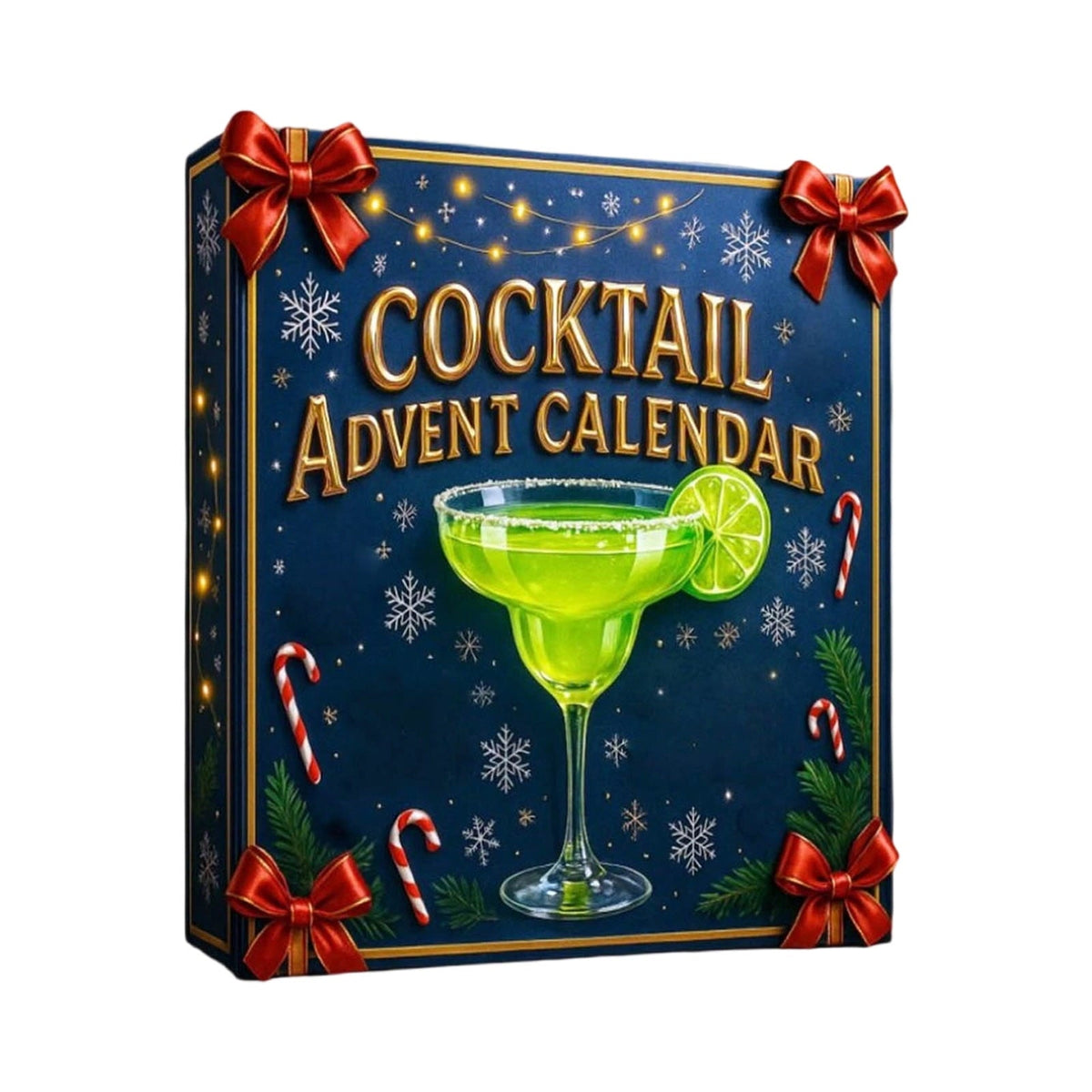 2025 Cocktail Advent Calendars 24 Days Alcohol Beautiful Bottle Countdown Calendar With 24 Cocktails Christmas 2d Acrylic Ornamentwreath Mantel Wall Garden Living Room Bedroom Holiday Party