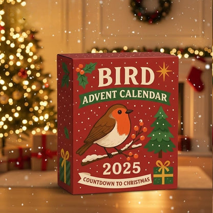 Bird Advent Calendar 2025 24 Bird Figurines For Nature Lovers And Collectors Christmas Countdown Gift For Birdwatchers And Wildlife Fans