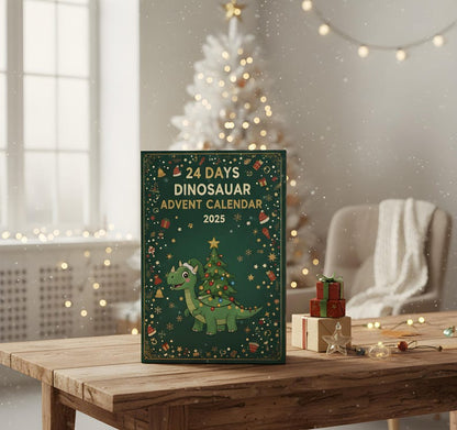 Dinosaur Advent Calendar 2025 24 Days Dino Christmas Blind Box Kids Dinosaur Countdown Toy Gift Cute Holiday Advent