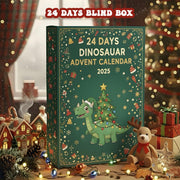 Dinosaur Advent Calendar 2025 24 Days Dino Christmas Blind Box Kids Dinosaur Countdown Toy Gift Cute Holiday Advent