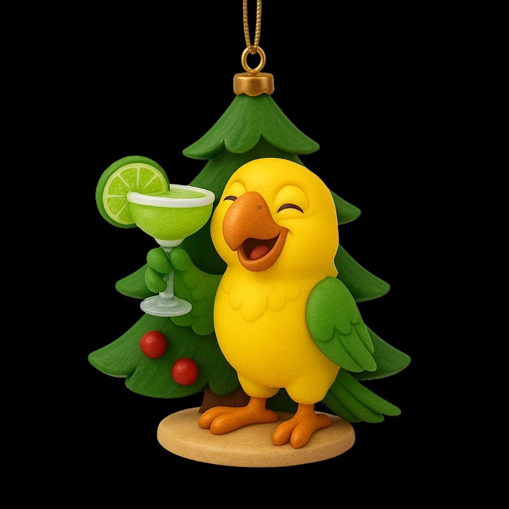 Parrot Advent Calendar 2025 24 Days Christmas Countdown Advent Calendars For Bird Lovers Reusable Keepsake Gifts