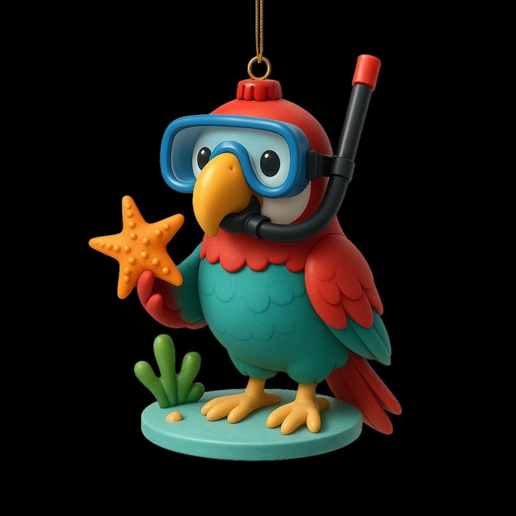Parrot Advent Calendar 2025 24 Days Christmas Countdown Advent Calendars For Bird Lovers Reusable Keepsake Gifts