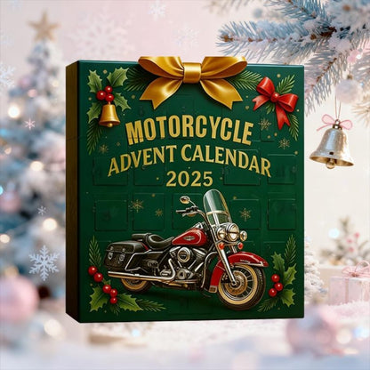 Motorcycle Advent Calendar 2025 24 Days Countdown Calendar For Kids And Adults Mini Motorbike Toy Set Christmas Gift For Motorcycle Lover