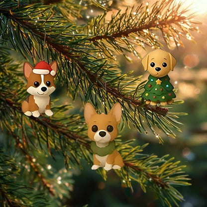 Dog Breed Advent Calendar 2025 24 Day Dog Figurines  Vintage Christmas Ornament Countdown