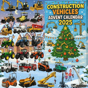 Construction Vehicles Advent Calendar 2025 24 Mini Truck Toys