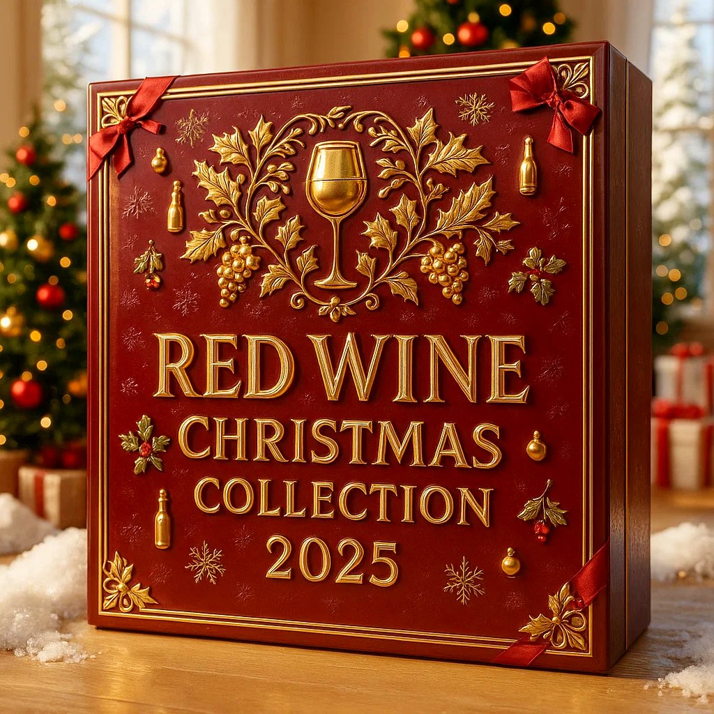 Red Wine Advent Calendar 2025 Christmasred Wine Advent Calendar Christmas 202524 Days Christmas Blind Box For Home Party Decor