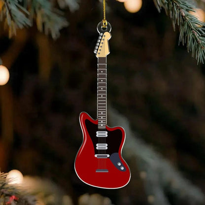 Rock Guitar Advent Calendar Christmas 2025gift For Music Loverguitarist Present Music Themedfestive Home Decor Guitar Decorations