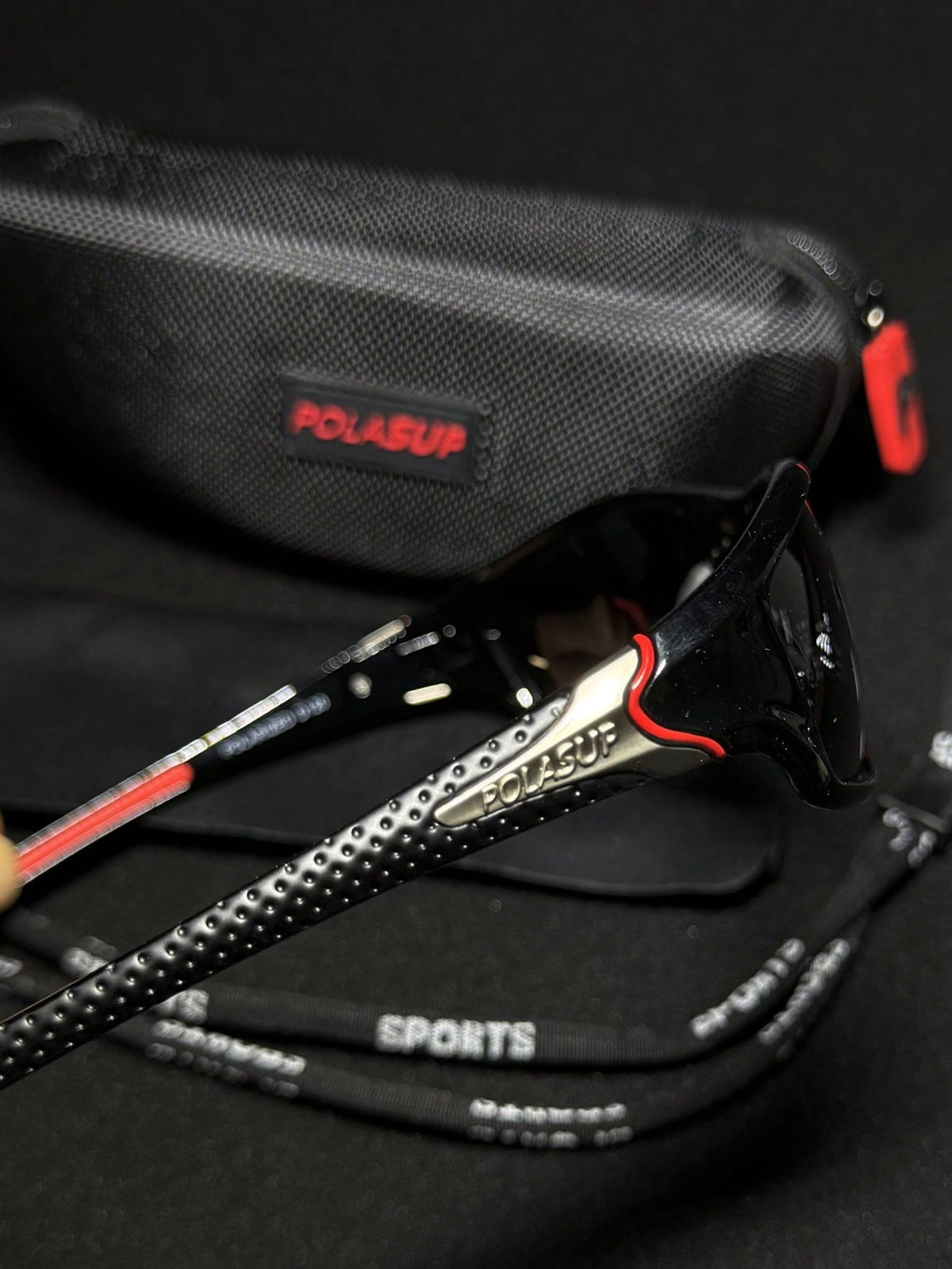 Polarized Cycling Glasses MTB Sports Goggles Set