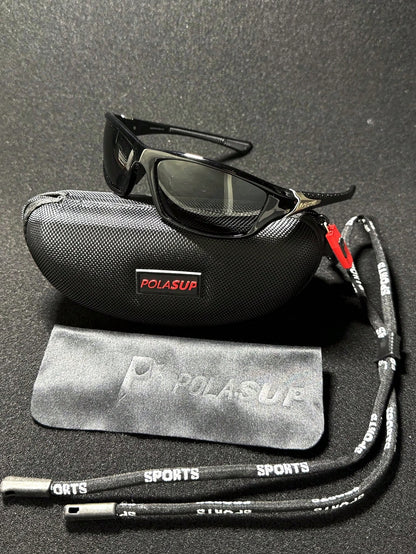 Polarized Cycling Glasses MTB Sports Goggles Set