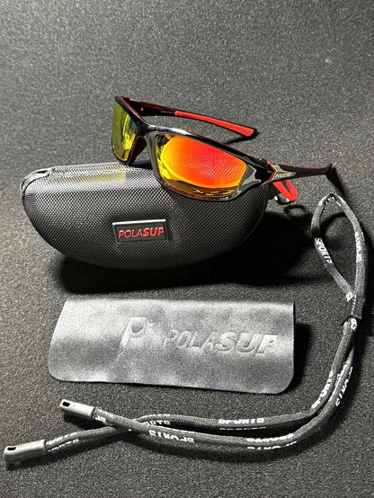 Polarized Cycling Glasses MTB Sports Goggles Set