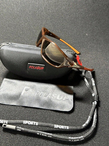 Polarized Cycling Glasses MTB Sports Goggles Set