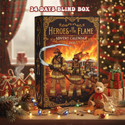 Firefighter Advent Calendar 2025, Heroes of the Flame 24 Days Blind Box, Fireman Christmas Gift, Emergency Services Holiday Countdown