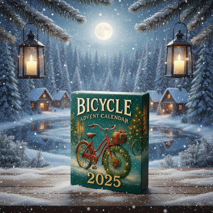 Bicycle Advent Calendar 2025 Christmas: 24 Assorted Mini Bicycle Ornaments