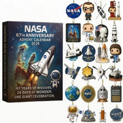 Aerospace Anniversary Advent Calendar 2025, Christmas Gift for Science Lover, Space Shuttle Astronaut Fan, Gifts for Space Lovers