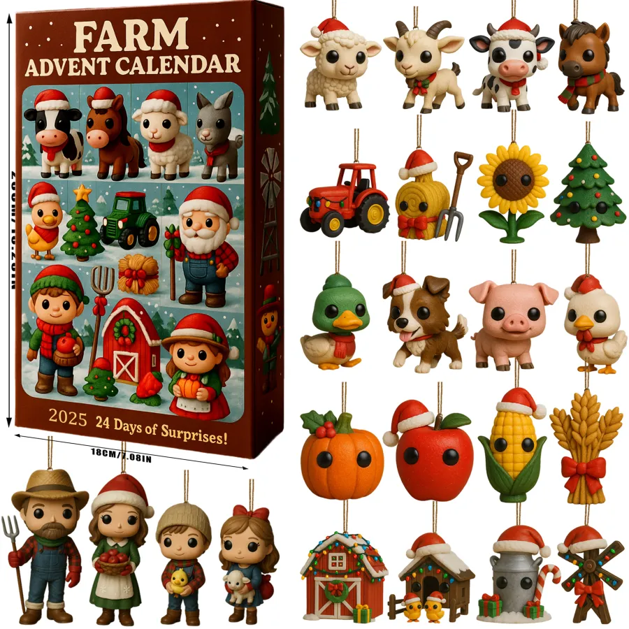 2025 Christmas Farm Advent Calendar