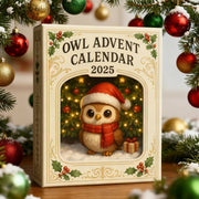 Owl Advent Calendar 2025 Christmas 24 Gifts Inside