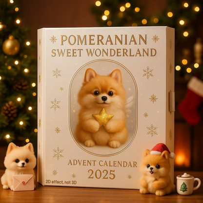 Pomeranian Sweet Wonderland Advent Calendar 2025