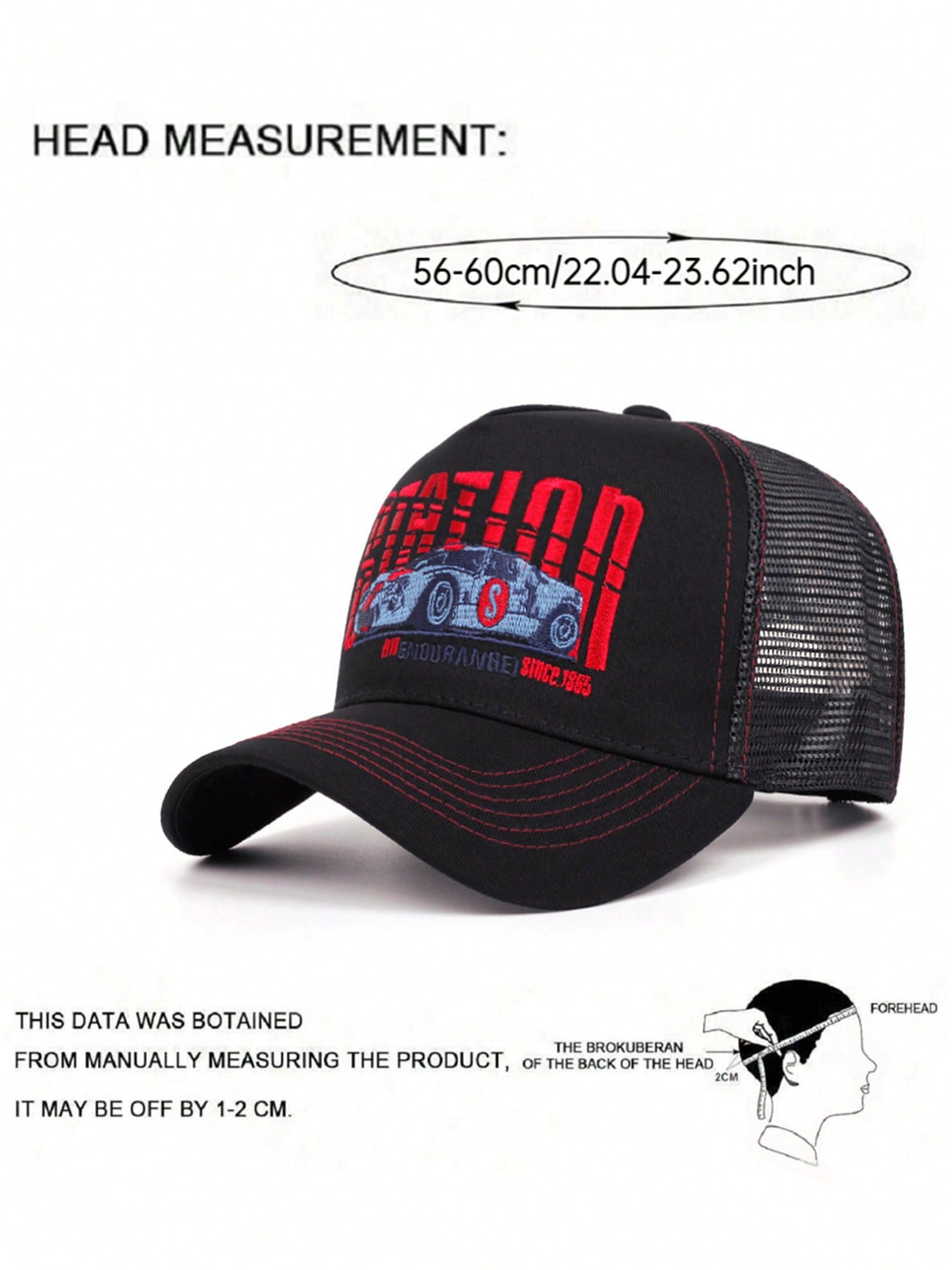 Breathable Mesh Automotive Logo Trucker Hat