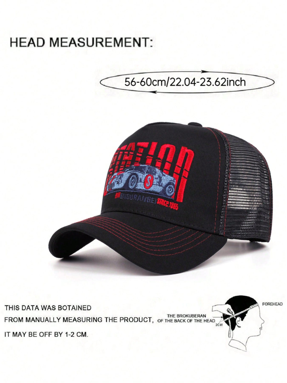 Breathable Mesh Automotive Logo Trucker Hat