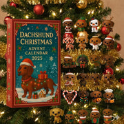 2025 Advent Calendar 24 Acrylic Christmas Ornaments 2d Funny Xmas Countdown Calendar For Kids Creative Holiday Toy Set Christmas Gifts
