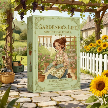 The Gardeners Life 2025 Advent Calendar, Gardeners Life Advent Calendar, Christmas Advent Calendar, Christmas Countdown Gift.